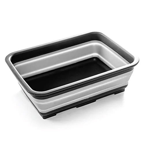 Collapsible Wash Basin - Grey