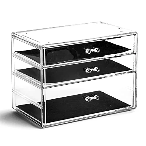 3 Drawer Makeup Organizer