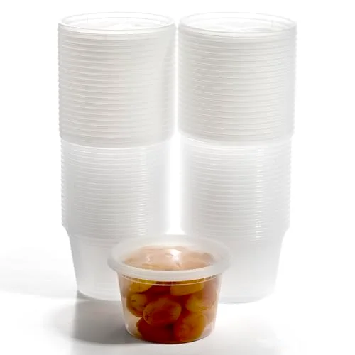 16 Oz Deli Containers with Lids - 40 Pack
