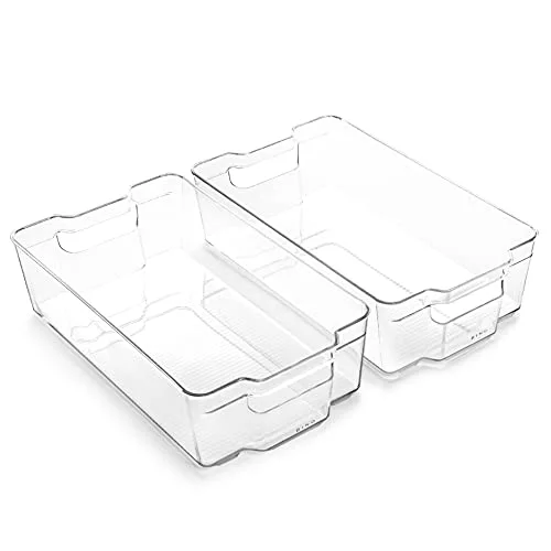 Stackable Storage Bins, X-Large - 2 Pack