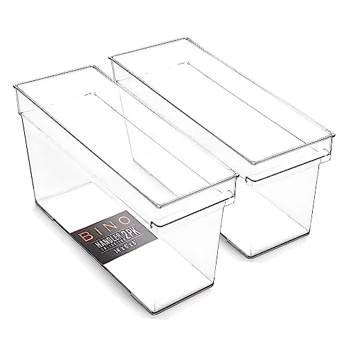 Plastic Storage Bins, Medium - Deep