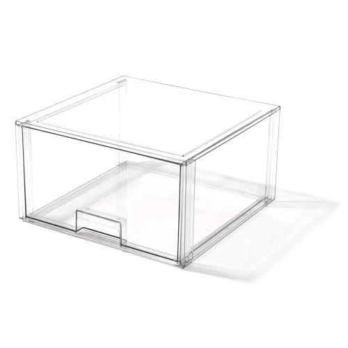 Stackable Storage Drawers, Tall X-Large - Clear