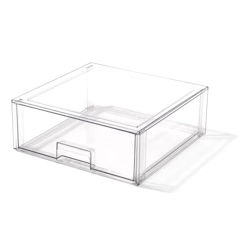 Stackable Storage Drawers, X-Large - Clear