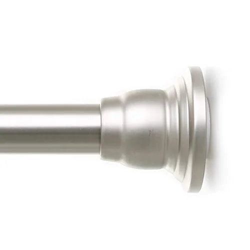 Tension Shower Curtain Rod Heavy Duty Alloy Steel